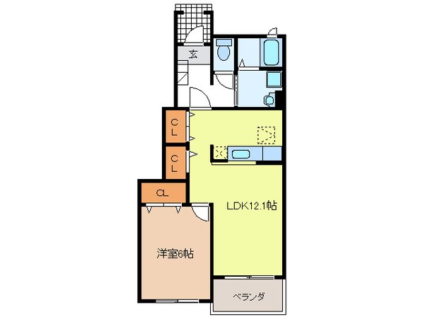 セレーノ　Ⅱの物件間取画像